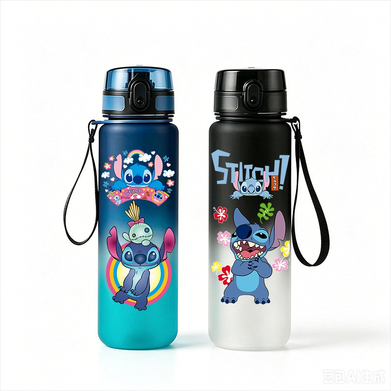 Stitch Anime Water Bottle 650m - Kids Outdoor Kitchen avis et prix