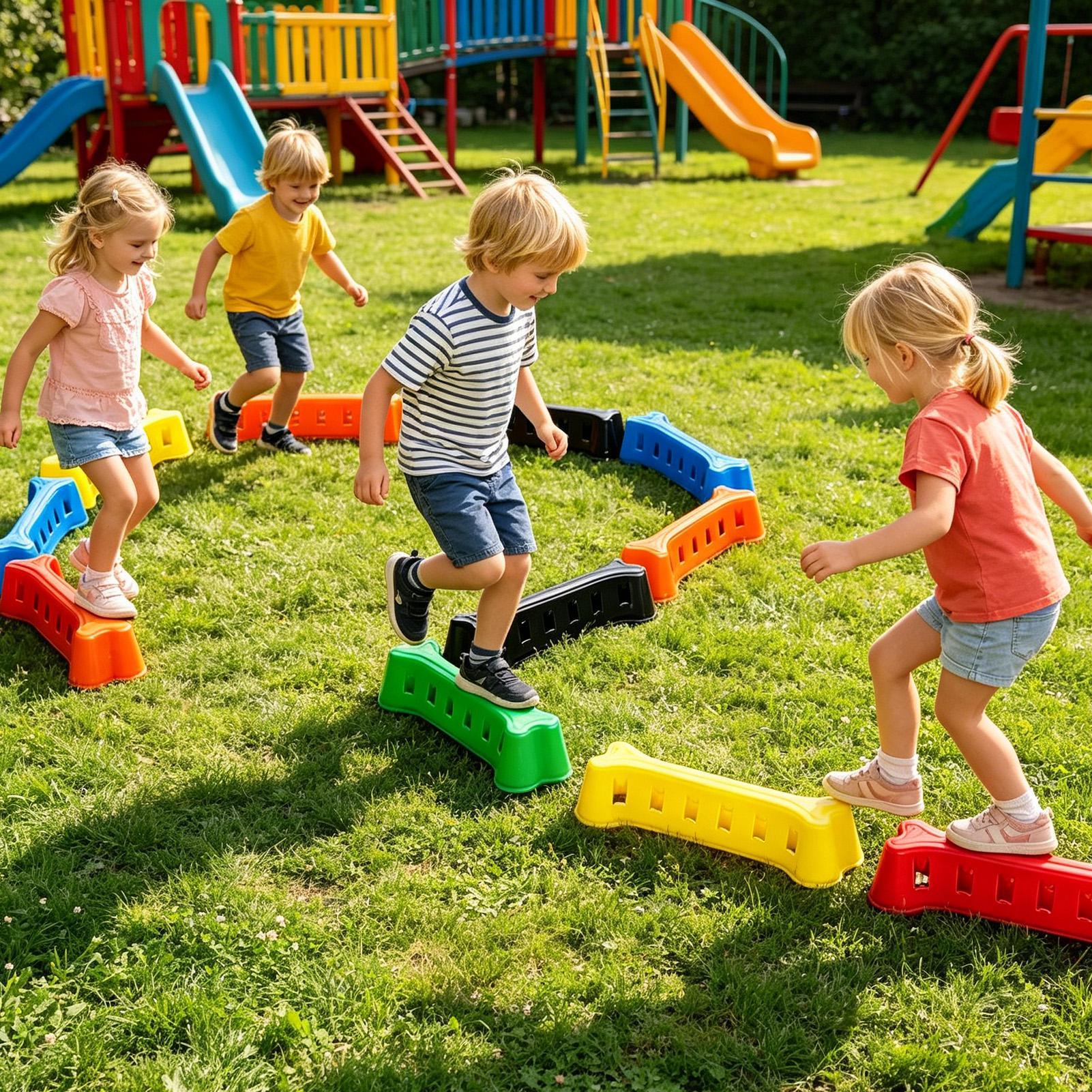 Kids Balance Beam Stackable No - Kids Outdoor Balance Beam avis et prix