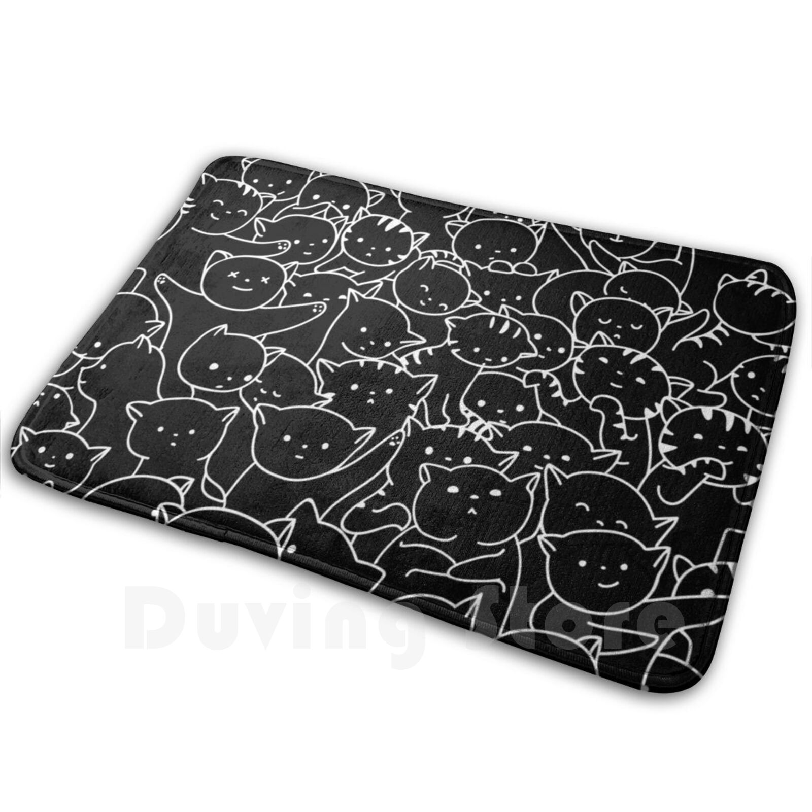 Cute Kitties Soft Non-Slip Mat - Kids Outdoor Floor Cushions avis et prix