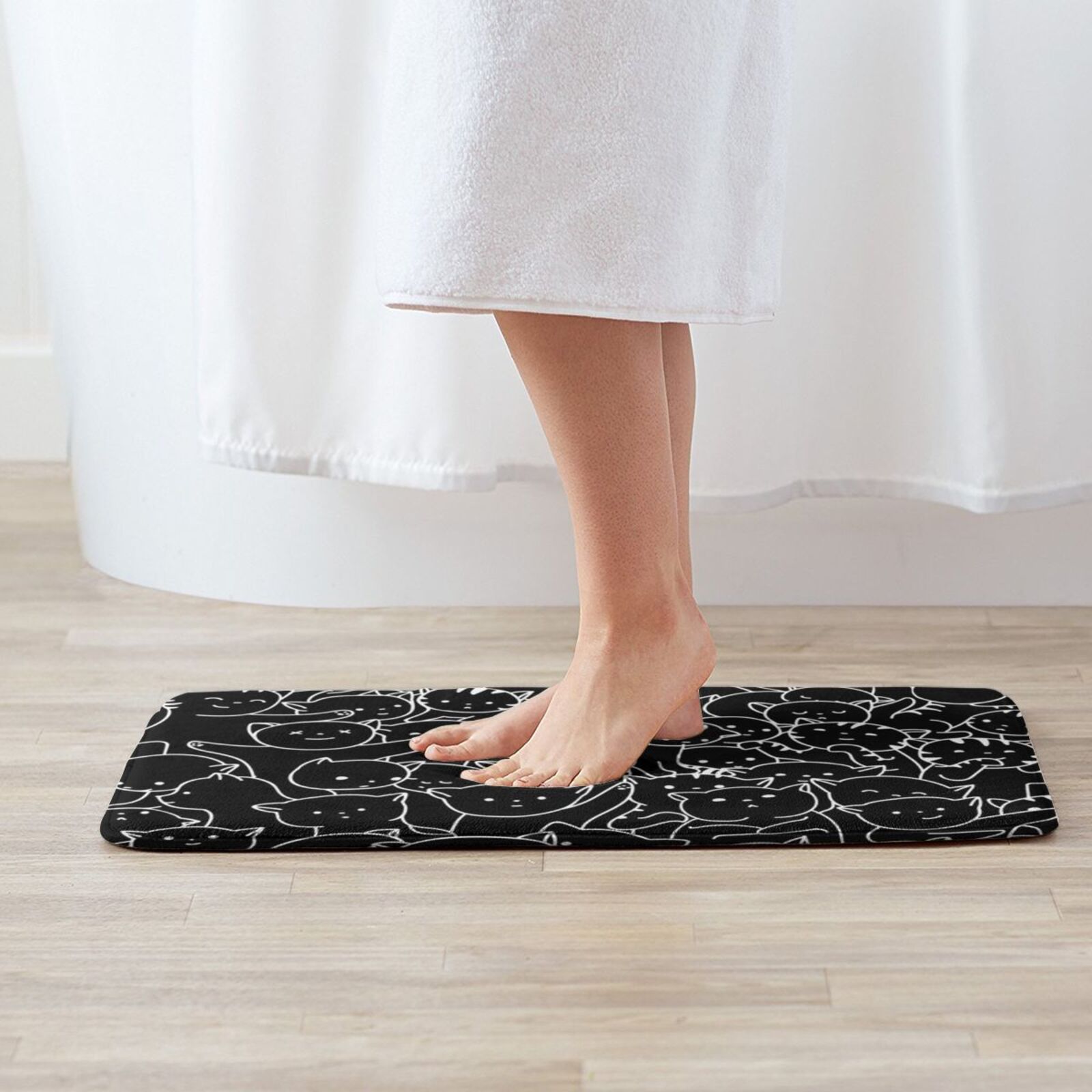 Cute Kitties Soft Non-Slip Mat - Kids Outdoor Floor Cushions avis et prix