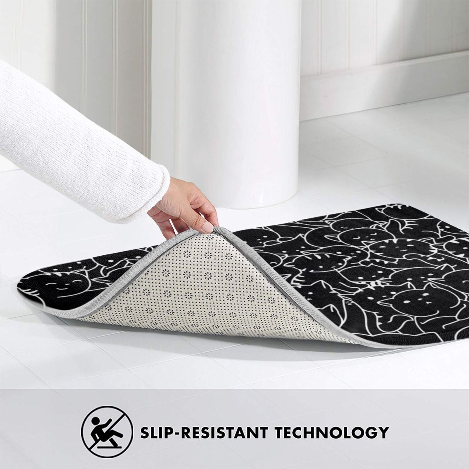 Cute Kitties Soft Non-Slip Mat - Kids Outdoor Floor Cushions avis et prix