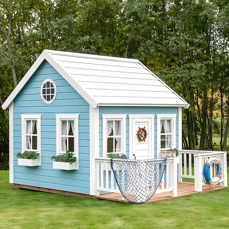 Outdoor Garden Cubby House Chi - Kids Outdoor Wooden Playhouse avis et prix