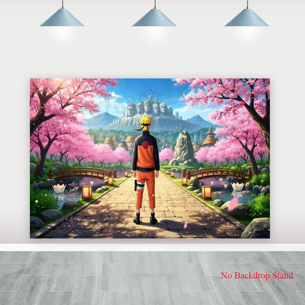 Naruto Backdrop Banner Boys Ki - Kids Outdoor Movies avis et prix